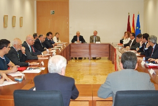 El ministro de Justicia se reunió con la Sala de Gobierno del alto tribunal de la Región